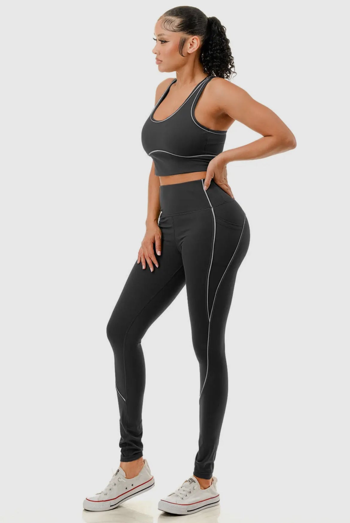 Contrast Yoga Set